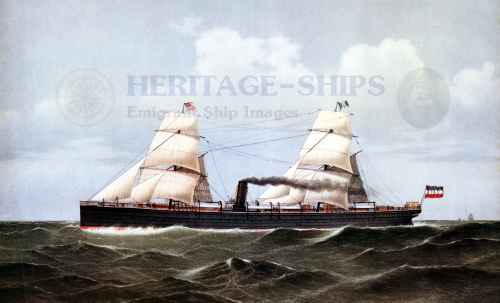 Hammonia (2) - Hamburg America Line steamship