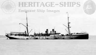 Lessing, Hamburg America Line steamship
