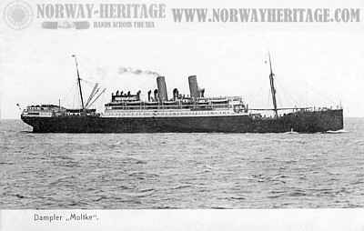 Moltke, Hamburg America Line steamship