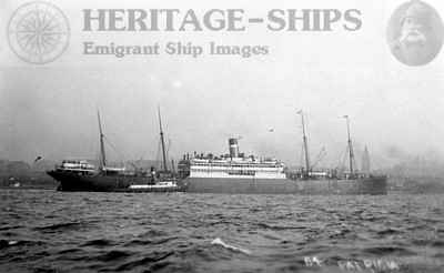 Patricia, Hamburg America Line steamship