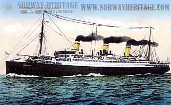 Resolute, Hamburg America Line steamship