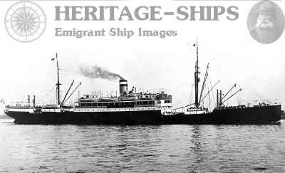 Rugia (2), Hamburg America Line steamship.