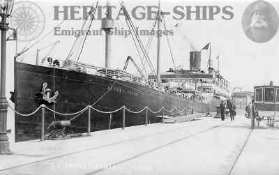 Pennsylvania, Hamburg America Line steamship at Dover