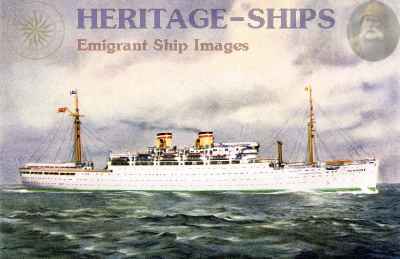 M/S Milwaukee, Hamburg America Line steamship