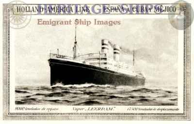 Leerdam (2) - Holland America Line  steamship