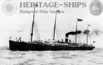 Obdam ex British Queen, American Line steamship