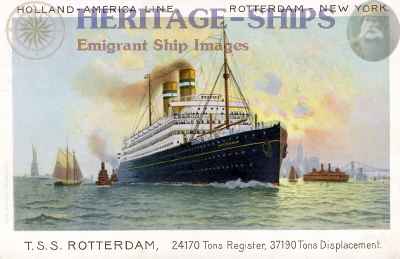 Rotterdam (4), Holland America Line steamship