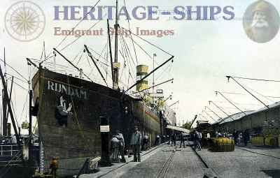 Rijndam - Holland America Line steamship, at Rotterdam