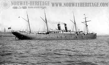 City of Chicago, Inman Line steamship