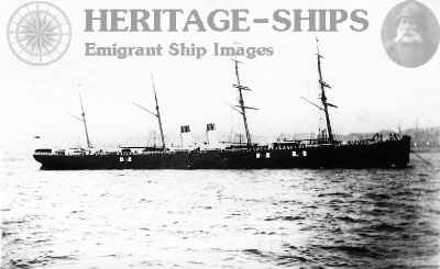Egypt, National Line steamship