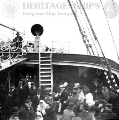 Kaiser Wilhelm der Grosse - steerage passengers 1904