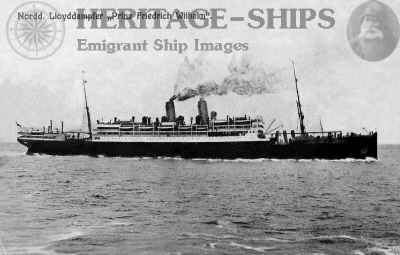 Prinz Friedrich Wilhelm, Norddeutscher Lloyd steamship