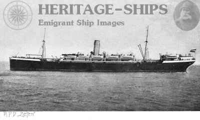 Zieten, Norddeutscher Lloyd steamship