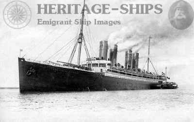 Kronprinz Wilhelm, Norddeutscher Lloyd steamship - at Cherbourg