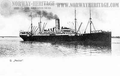 Neckar (2), NDL steamship