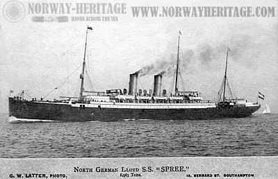 Spree, NDL steamship
