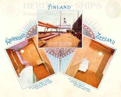 Finland, Kroonland & Zeeland (2) - 3rd class views