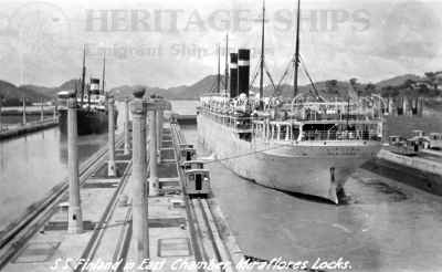 Finland, in East Chamber, Miraflores Locks, Panama Canal