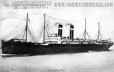 Zeeland (2), Red Star Line steamship
