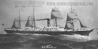 Friesland, Red Star Line steamship