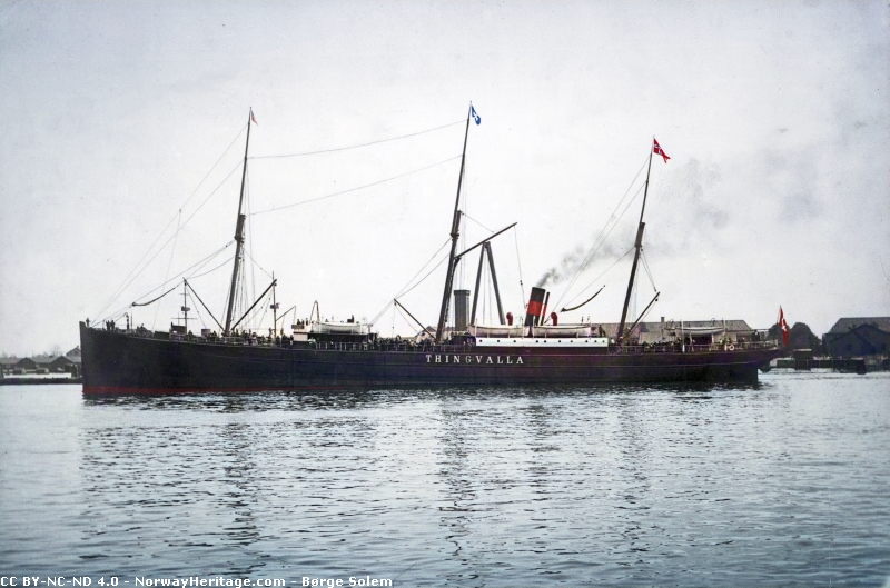 S.S. Thingvalla, Scandinavian America Line steamship