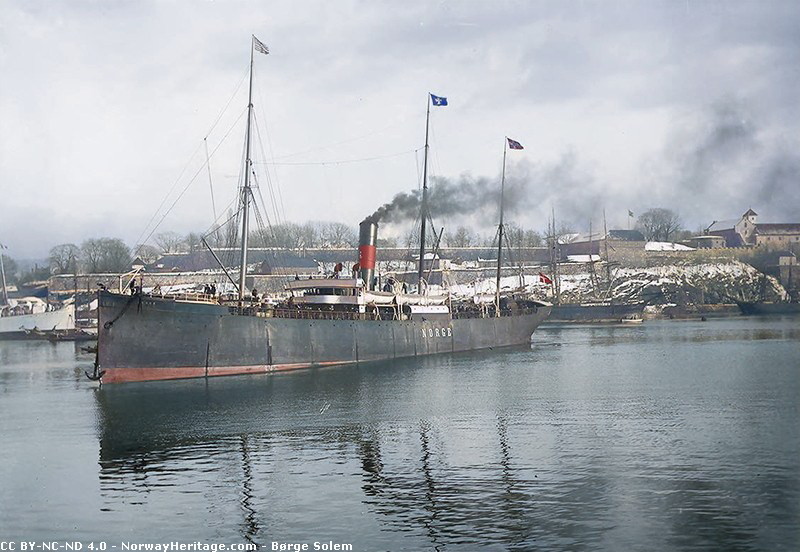 S.S. Norge, Scandinavian America Line steamship