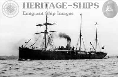 Norge, Thingvalla Line steamship