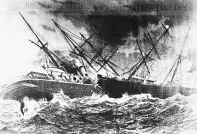 The collision between the S/S Geiser and the S/S Thingvalla