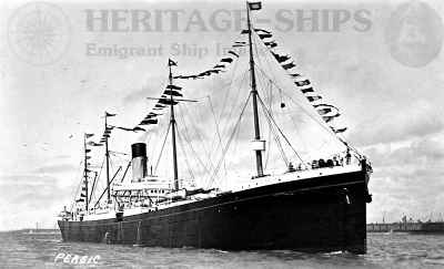 White Star Line steamship Persic