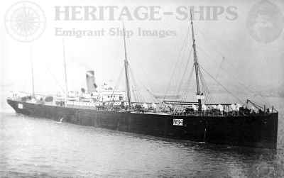 Nomadic (1), White Star Line steamship - as Boer War transport no. 34