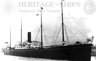 Runic (1), White Star Line steamship - as the Tampican
