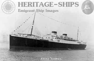 Georgic (2), White Star Line steamship - pre 1943