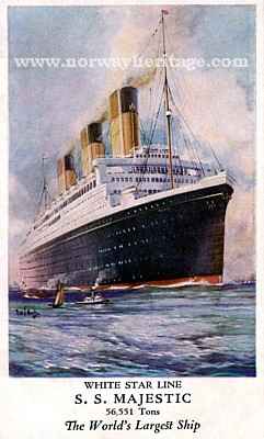 Majestic (2), White Star Line steamship