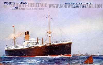 Vedic, White Star Line steamship