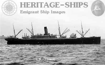 Ionic (2) - White Star Line steamship