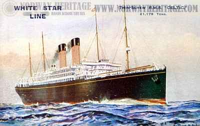 Celtic (2) - White Star Line steamship