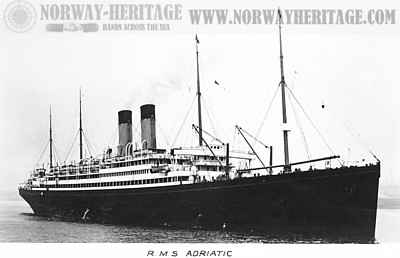 Adriatic (2), White Star Line steamship