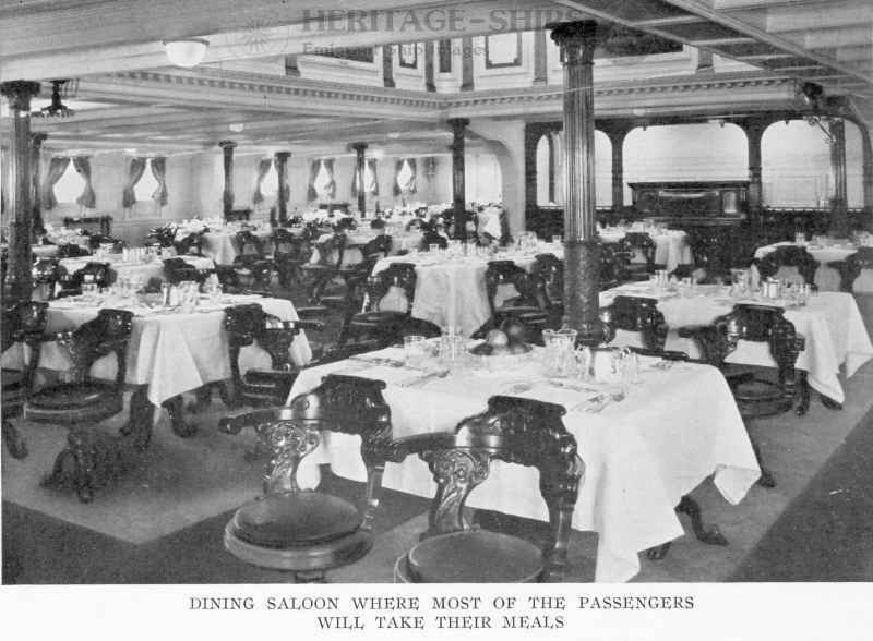 Baltic (2) - dining saloon