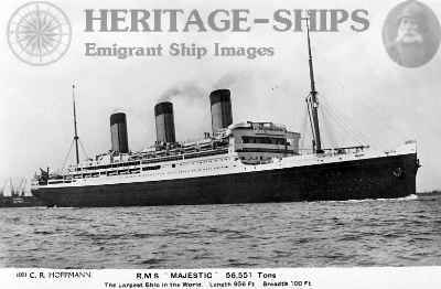 White Star Line steamship Majestic (2)