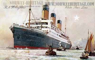 White Star Line steamship Majestic (2)