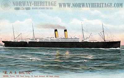 Baltic (2), White Star Line steamship