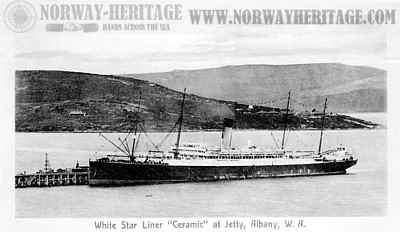 Ceramic, White Star Line steamship