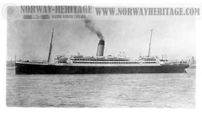 White Star Line steamship Laurentic, 1908
