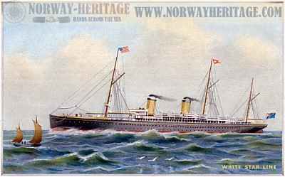 Majestic (1), White star Line steamship