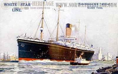 S/S Medic, White Star Line