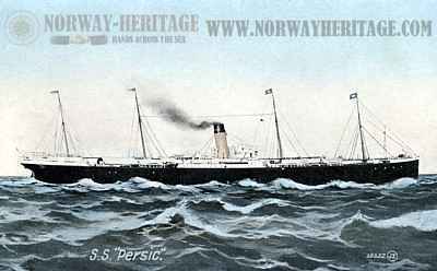White Star Line steamship Persic