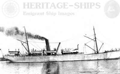 Romeo - Wilson Line steamship, white hull