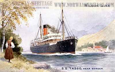 Tasso, Wilson Line steamship