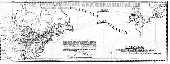 Map issued by the Allan Line general agent in Sweden 1869