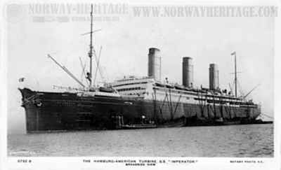 S/S Berengaria as the Imperator, HAPAG